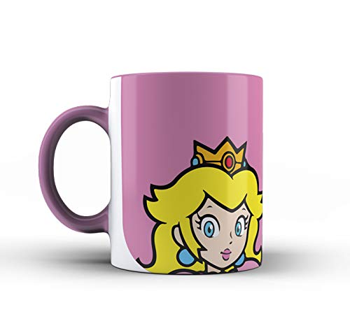 Caneca Mario Bros - Princesa Peach