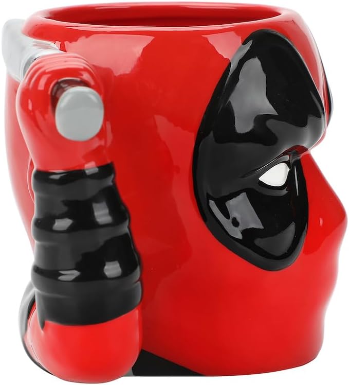 Vandor Caneca de cerâmica esculpida Marvel Deadpool 510 g