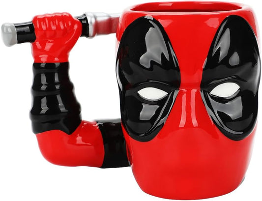 Vandor Caneca de cerâmica esculpida Marvel Deadpool 510 g