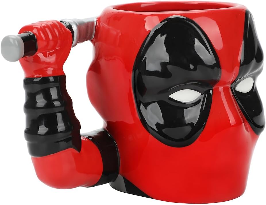 Vandor Caneca de cerâmica esculpida Marvel Deadpool 510 g