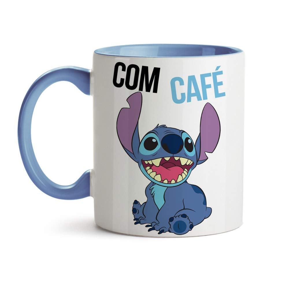 Caneca Stitch com café sem café