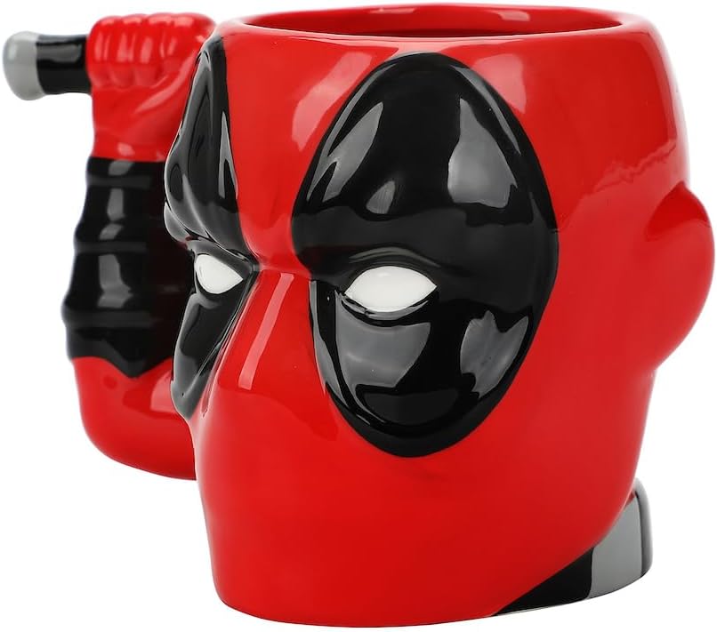 Vandor Caneca de cerâmica esculpida Marvel Deadpool 510 g