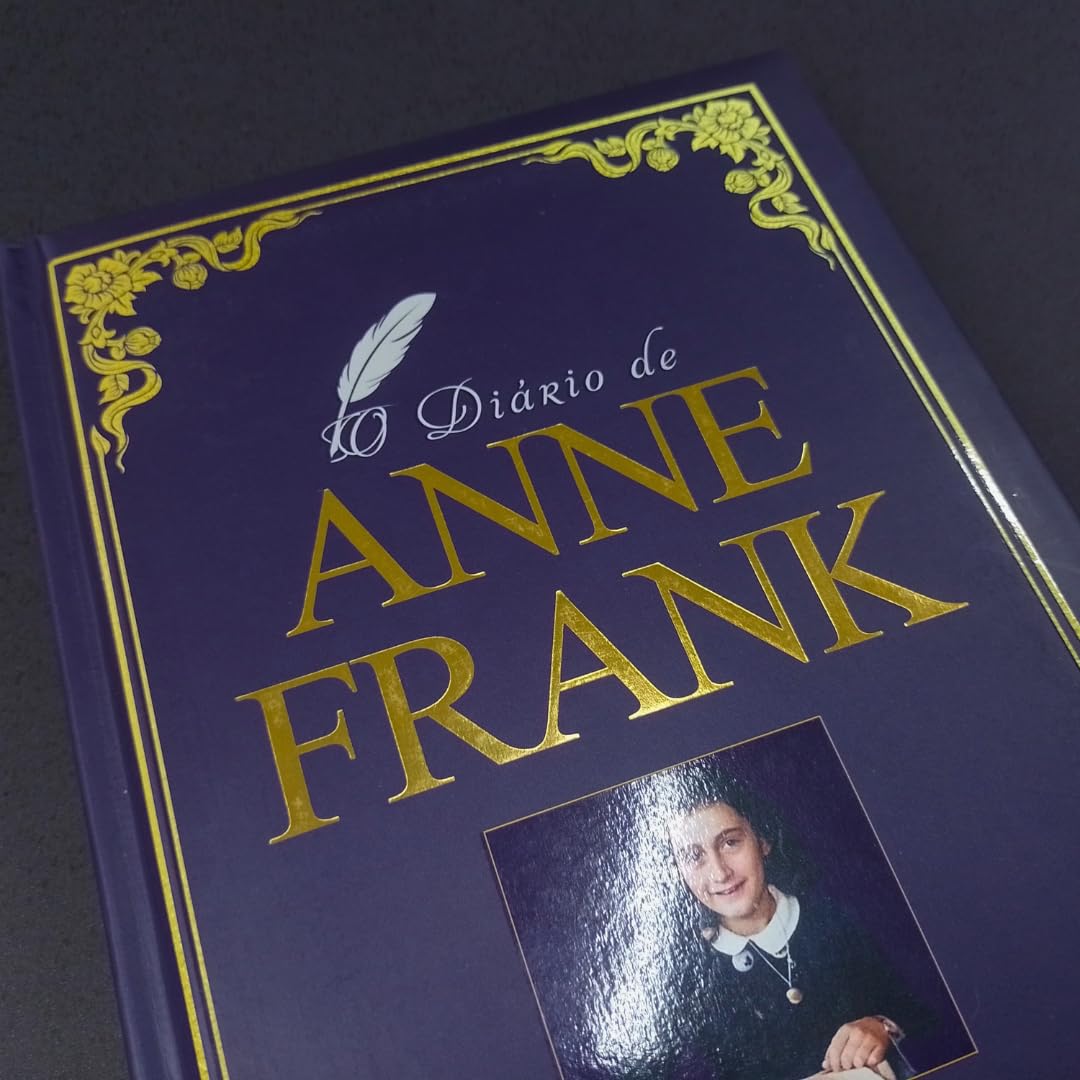 O Diário de Anne Frank - Edição de Luxo Almofadada - CAPA DURA