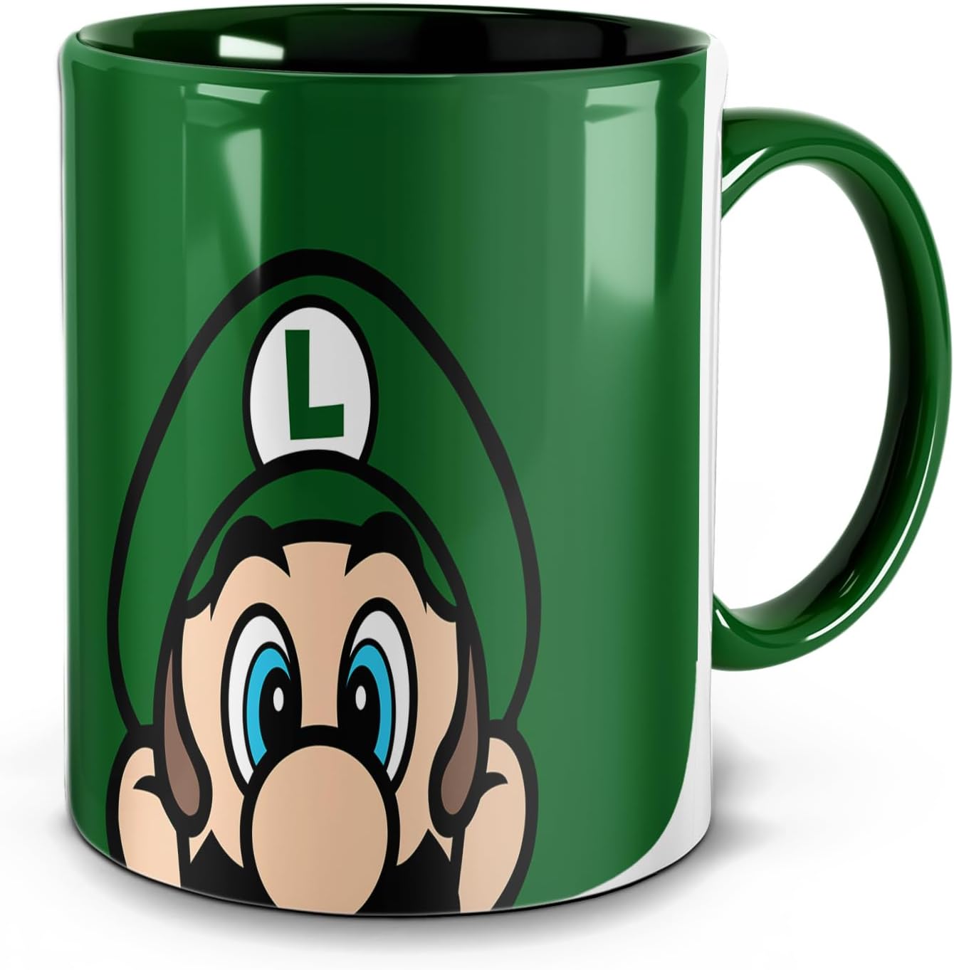 Caneca Mario Bros - Luigi - Com Saquinho Para Caneca