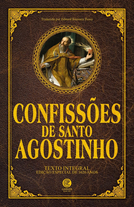 Confissões de Santo Agostinho - Edição Luxo - CAP DURA